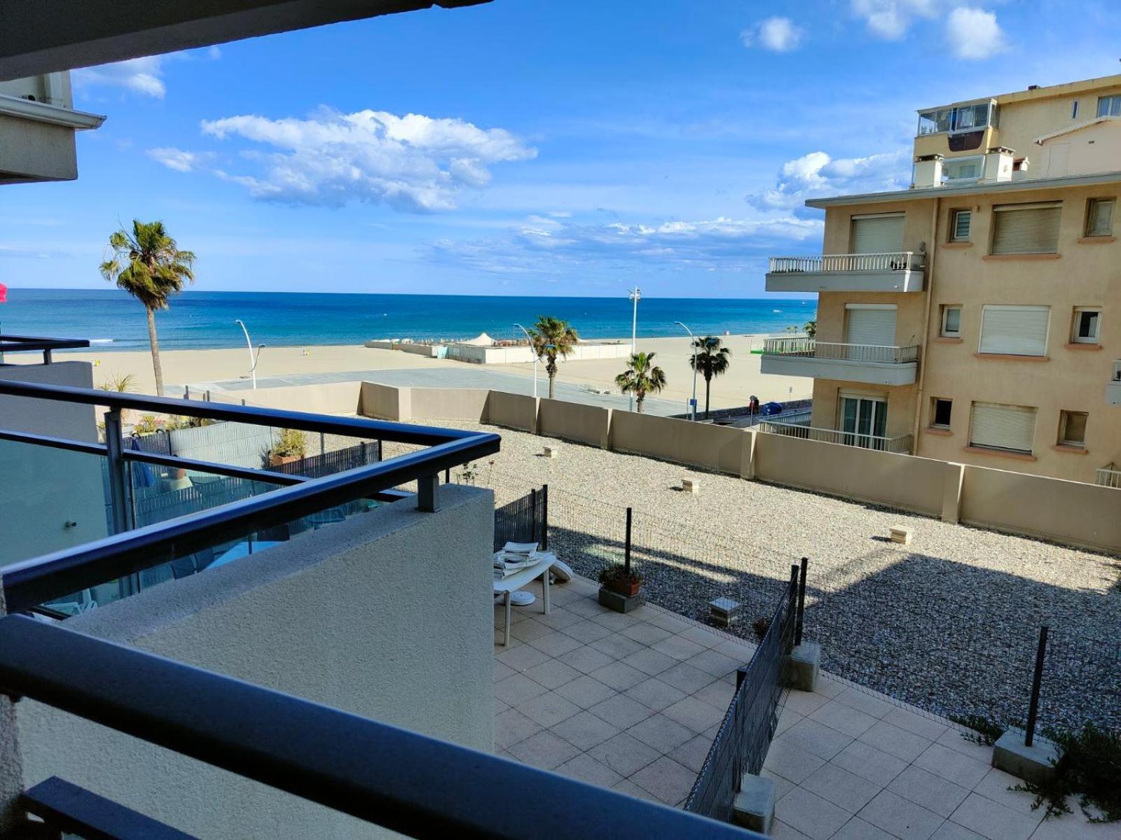 Studio Cosy Climatise Vue Mer Canet Plage 3Etoiles Ngoại thất bức ảnh