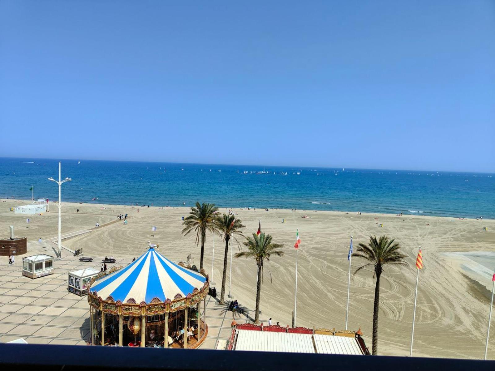 Studio Cosy Climatise Vue Mer Canet Plage 3Etoiles Ngoại thất bức ảnh