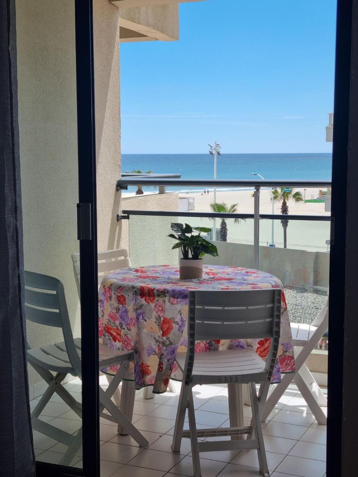 Studio Cosy Climatise Vue Mer Canet Plage 3Etoiles Ngoại thất bức ảnh